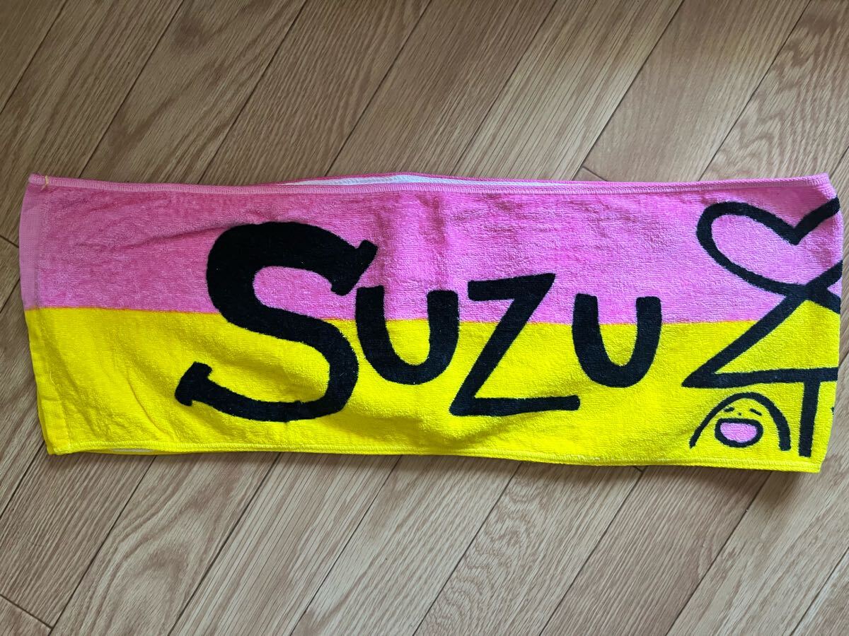 中古 °C-ute 鈴木愛理 萩原舞 ファンクラブツアーグッズ マフラータオル拍卖