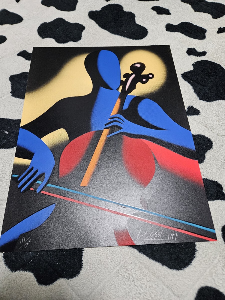 MARK KOSTABI マーク コスタビ オフセット 版画 シリアル 直筆 サイン 鑑定書 付き拍卖