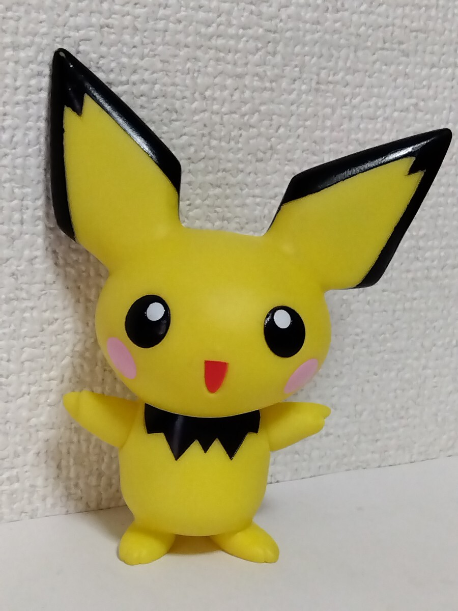 ☆トミー ポケモン デラックスフィギュアコレクション【ピチュー】ソフビ Nintendo 2000 TOMY ※吊りタグ無し拍卖