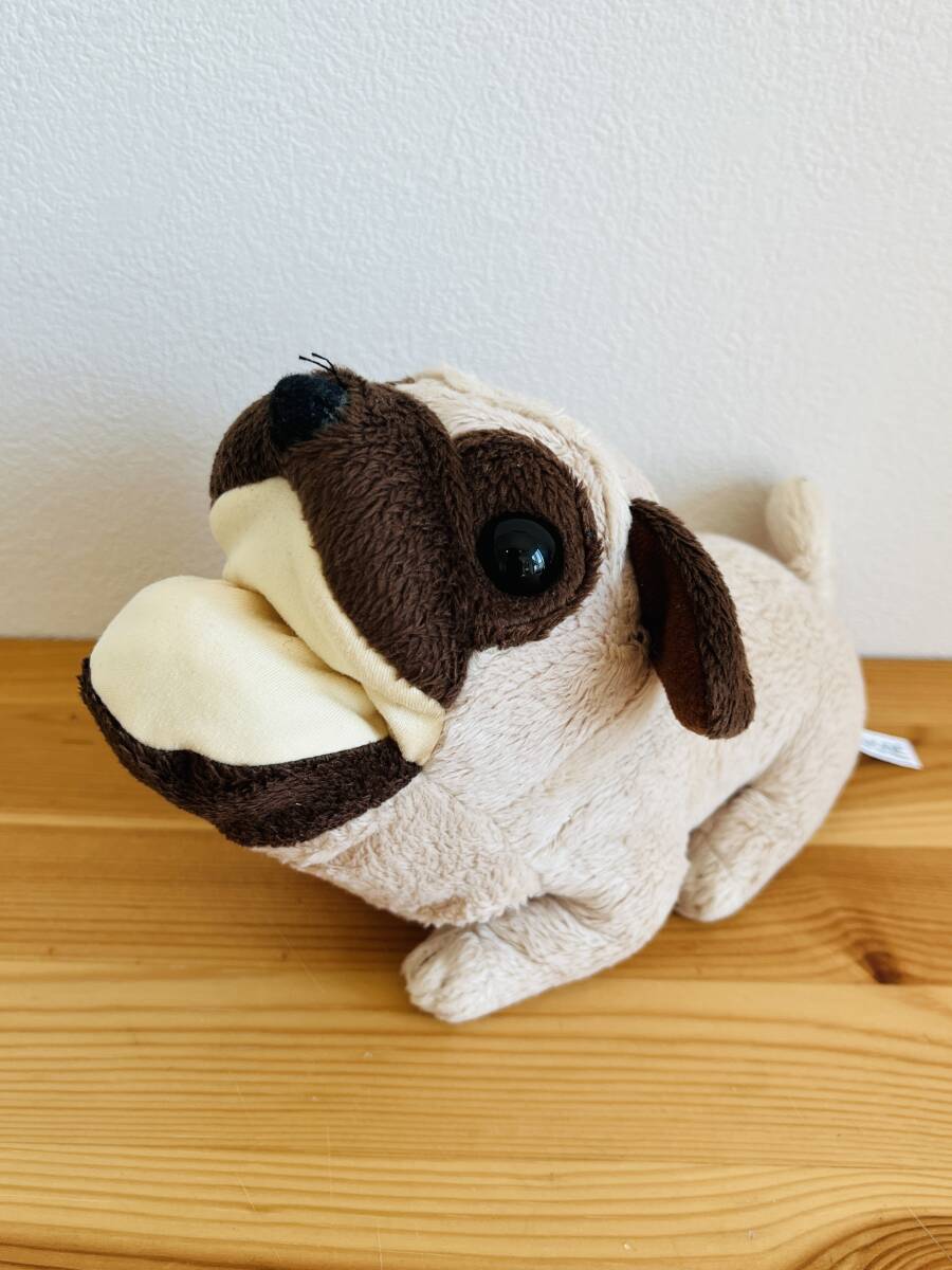 愛くるしいぬいぐるみ Dog 犬 パグ メガネスタンド 小物入れ拍卖