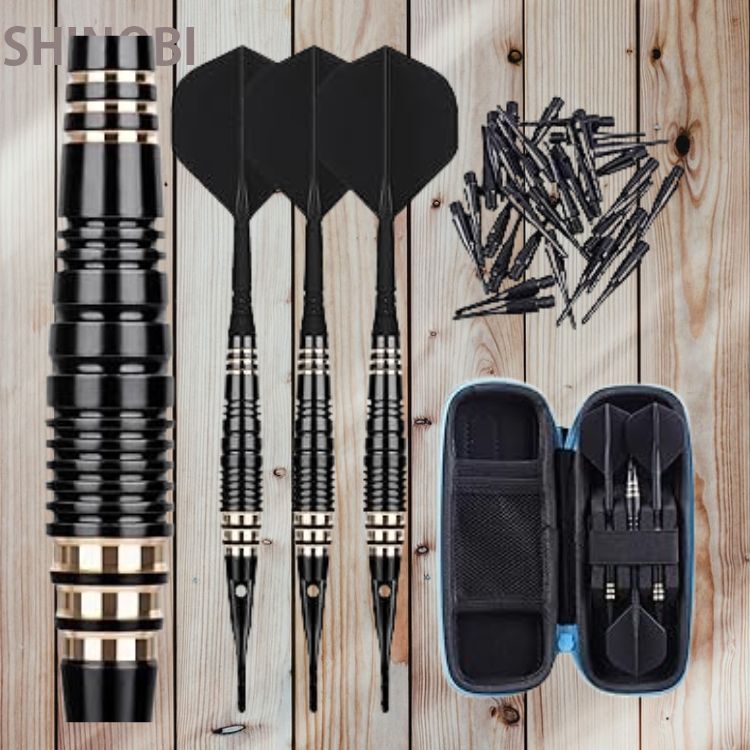 プロソフトチップダーツセット18g ダーツチップ30個付 収納ボックス付き ダーツプラスティックチップ拍卖