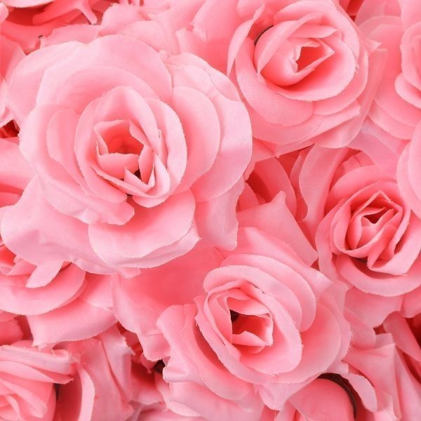 ライトピンク 50個 造花 8cm ローズ アレンジ バラ 手作り セット 結婚式 2次会 パーティー お祝い ブーケ A059am拍卖