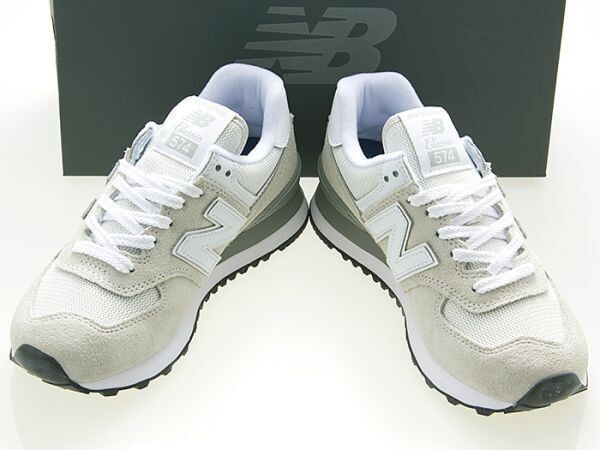 新品/NEW BALANCE/ニューバランス/WL574EVW/レディースモデル/NIMBUS CLOUD/OFF WHITE/ニンバスクラウド/オフホワイト/白/ワイズB/22.5cm拍卖