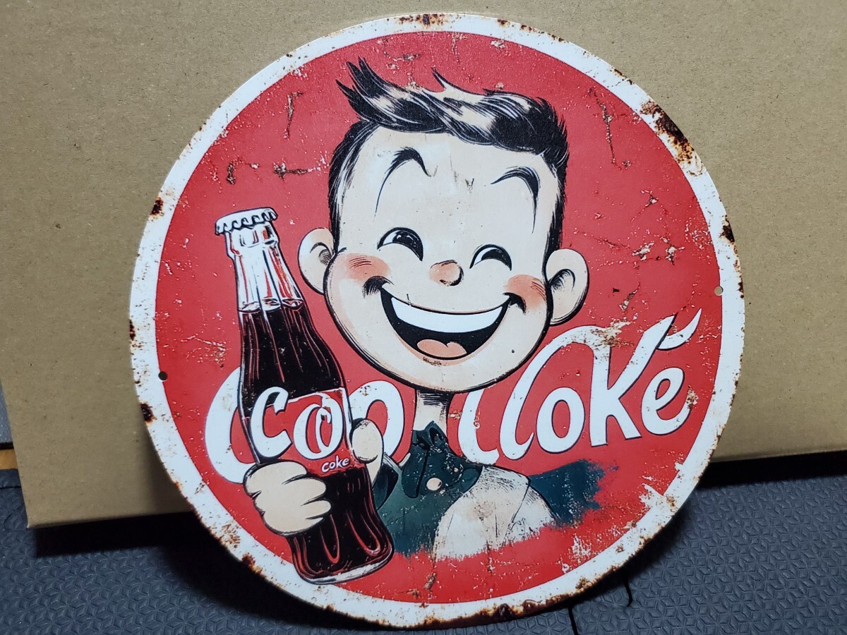 1点のみ│ヴィンテージコーラ│学生│青春レトロブリキ看板│メタルサイン│アメリカン海外雑貨│ガレージ、店舗、飲食店│インポート品拍卖