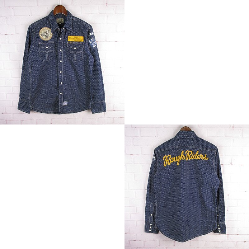 MAS8985 TOYS McCOY トイズマッコイ BECK フィリックス クラブシャツ TMS1105 ネイビー系 14 美品拍卖