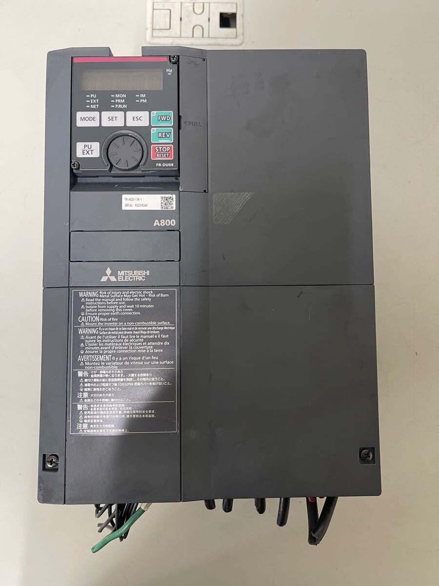 B672 MITSUBISHI 三菱電機 インバーター FR-A820-11K-1 拍卖
