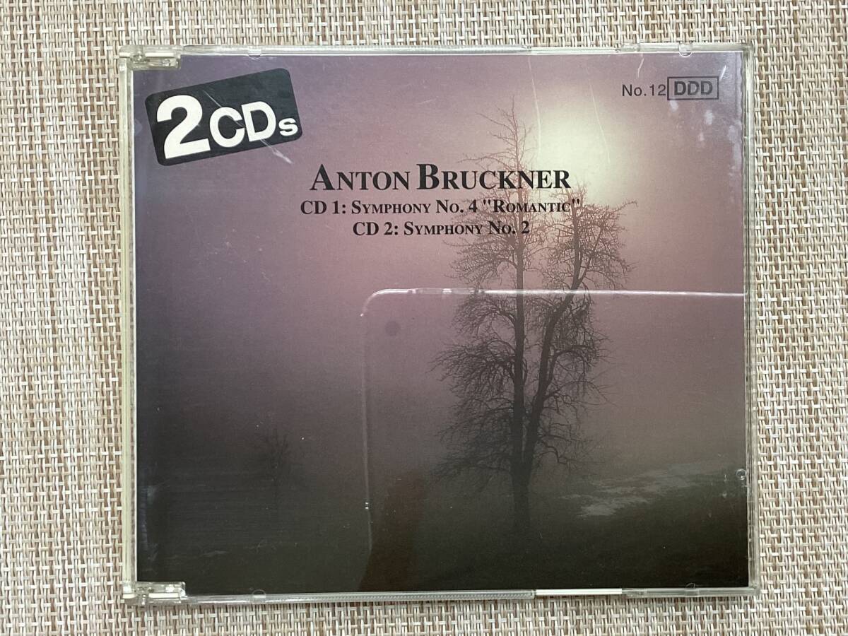 2CD / NO12ブルックナー:交響曲第4番「ロマンティック」:交響曲第2番 / ヘンリー・アドリフ/アルベルト・リッツィオ / 『D49』 / 中古拍卖