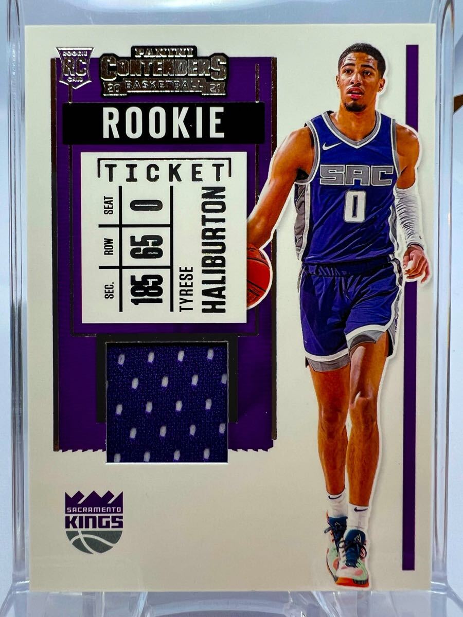 ★ RC Jersey 20 Panini Rookie Tickets Tyrese Haliburton タイリース・ハリバートン NBA RC ルーキー バスケ ペイサーズ Pacers All-star拍卖