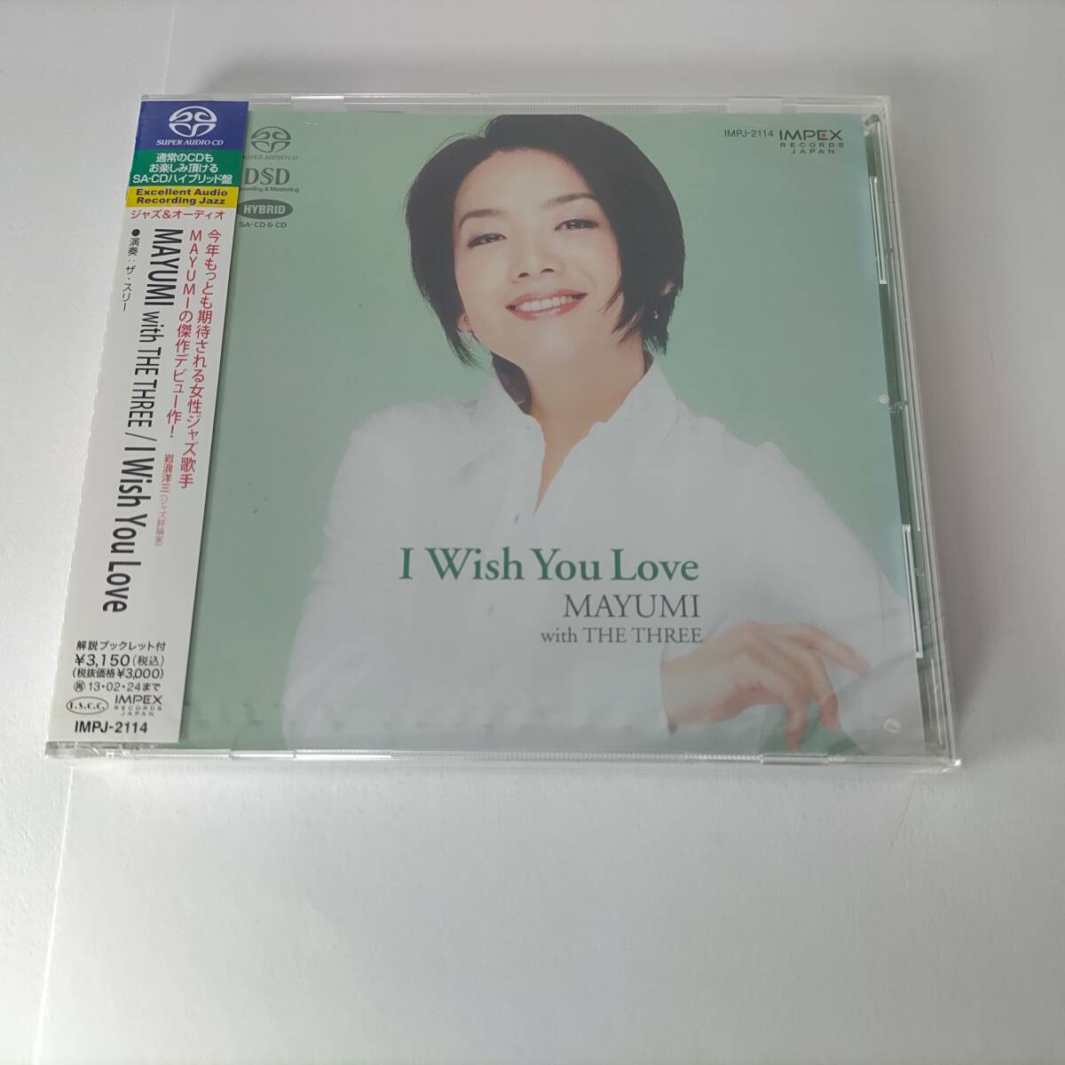 MAYUMI with THE THEREE / I Wish You Love (佐藤真由美 ザ・スリー) IMPJ-2114 Hybrid SACD 新品未開封品拍卖