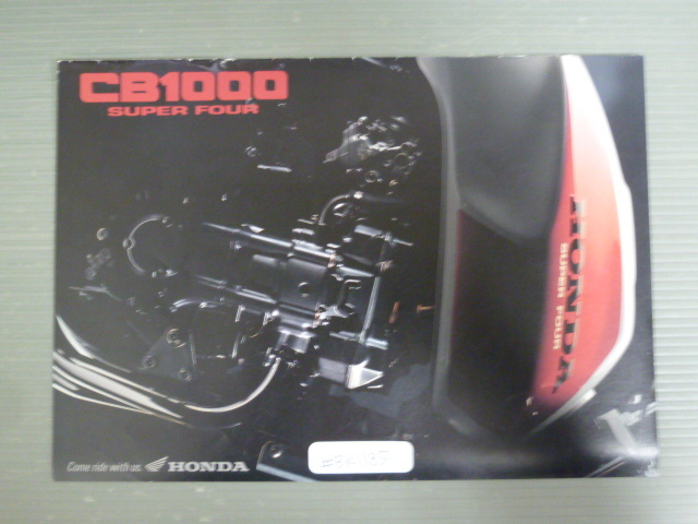 HONDA ホンダ CB1000 SUPER FOUR スパーフォア SC30 カタログ パンフレット チラシ A4サイズ 送料無料拍卖