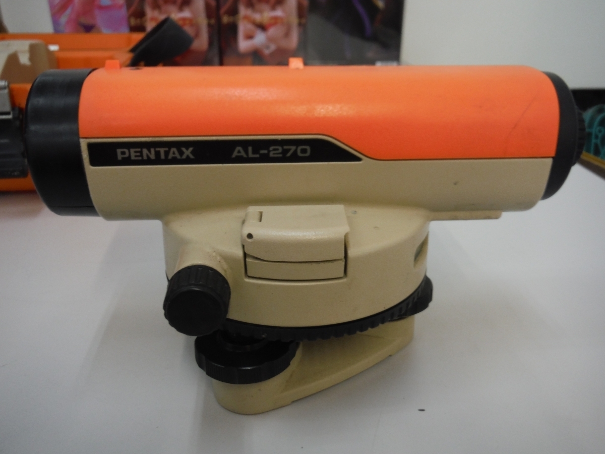 ●○ PENTAX ペンタックス オートレベル AL-270 三脚付 ① 中古 鳥取県 引取歓迎拍卖