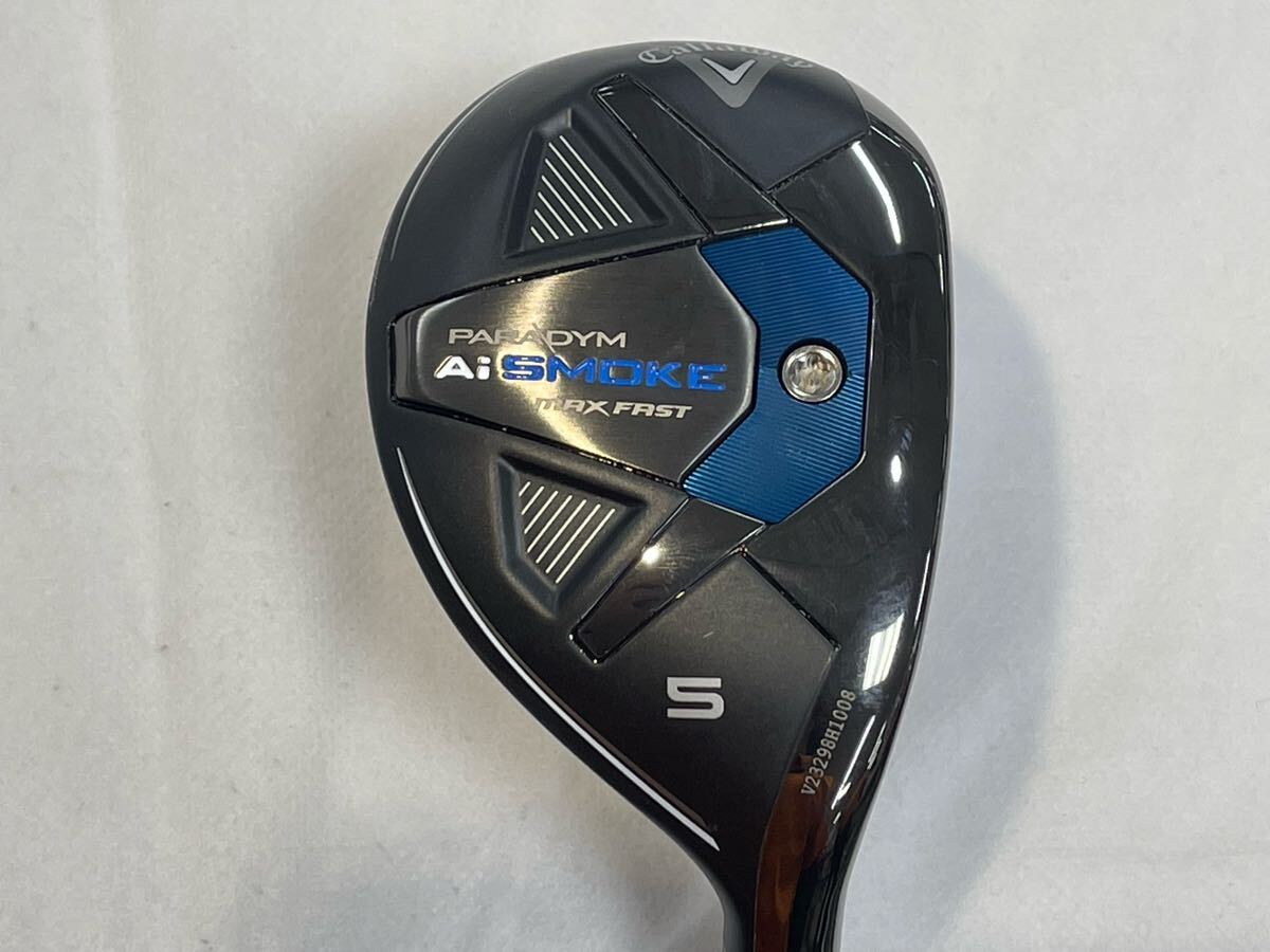 本州のみ送料無料◇UT◇キャロウェイ◇PARADYM Ai SMOKE MAX FAST◇TENSEI 40forCW◇24度◇SR◇39.5in◇334g◇カバーなし拍卖