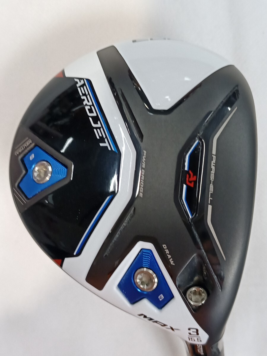 本州のみ送料無料◇即決価格◇FW◇コブラ◇AEROJET MAX◇SPEEDER NX for Cobra(AEROJET)◇15.5度◇R◇43.25in◇306g◇カバーあり拍卖