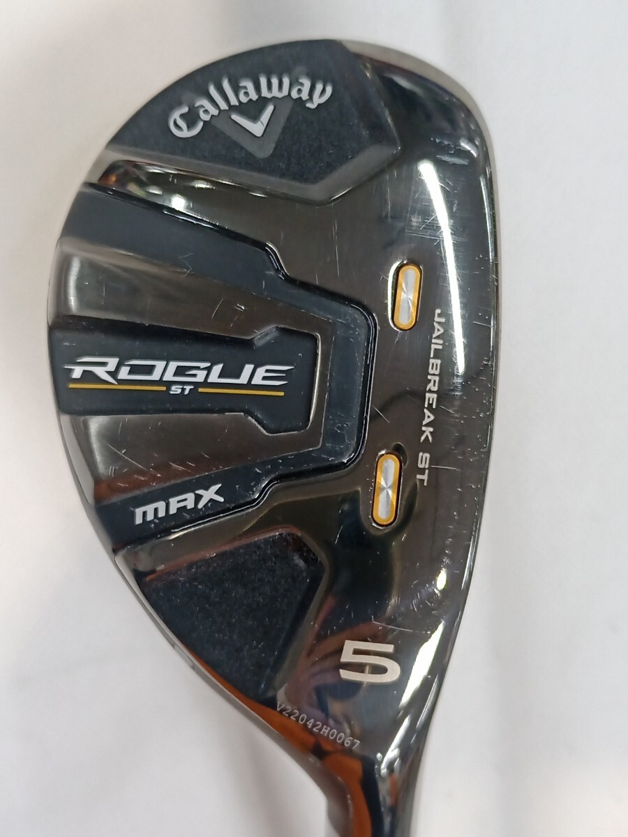 本州のみ送料無料◇即決価格◇UT◇キャロウェイ◇ROGUE ST MAX◇VENTUS 5 for Callaway◇23度◇R◇39.5in◇352g◇カバーなし拍卖