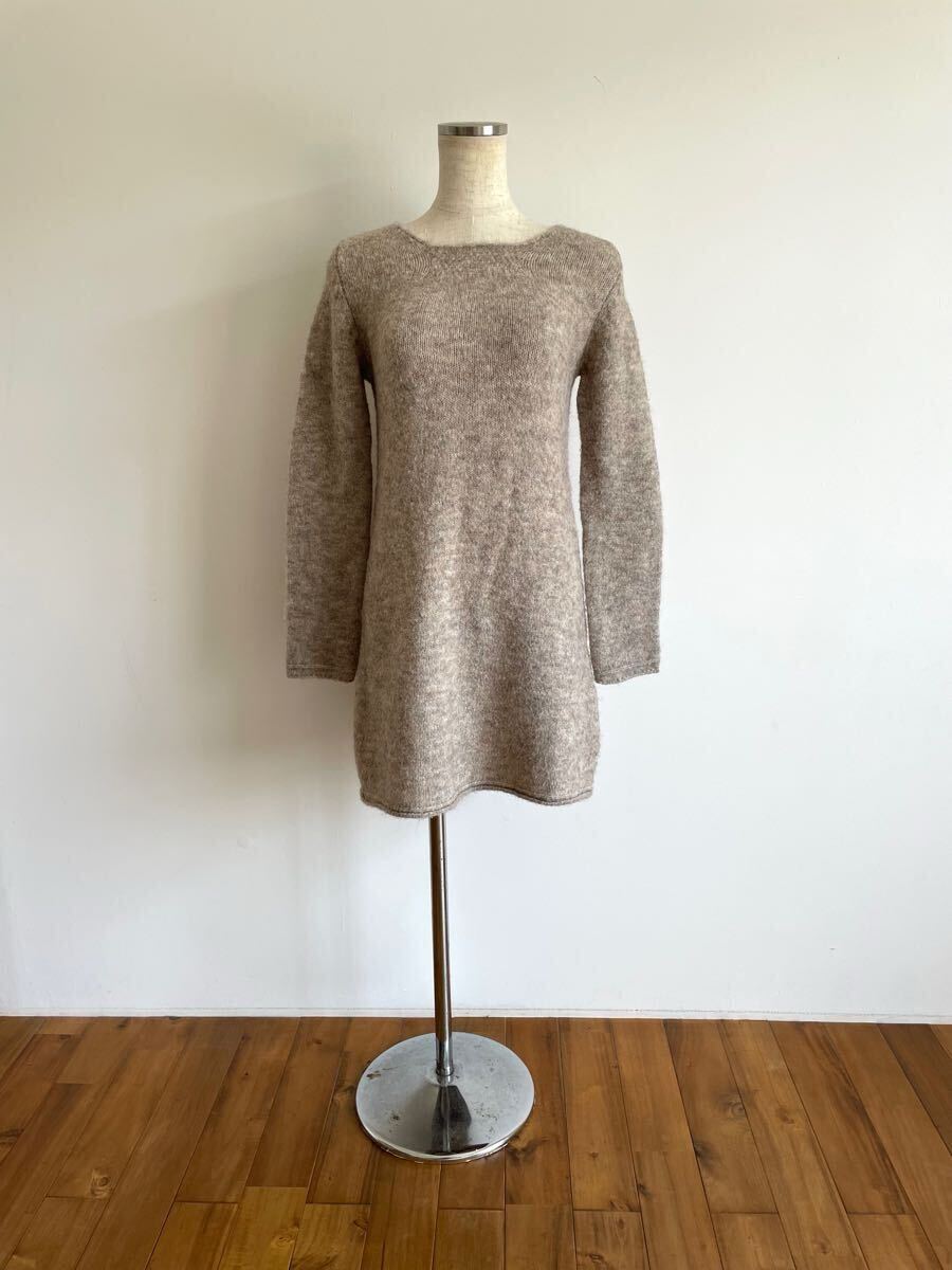 アーペーセー/A.P.C./ワンピース/ニット/セーター/長袖/XS/ベージュ/良品美品拍卖