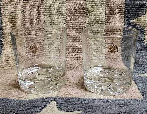 グラス サントリー SUNTORY ロックグラス 2個セット コップ ガラス製 昭和 レトロ 非売品拍卖