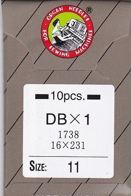 【新着商品】No11 工業用 オルガンミシン針 DB 1袋 10本入拍卖