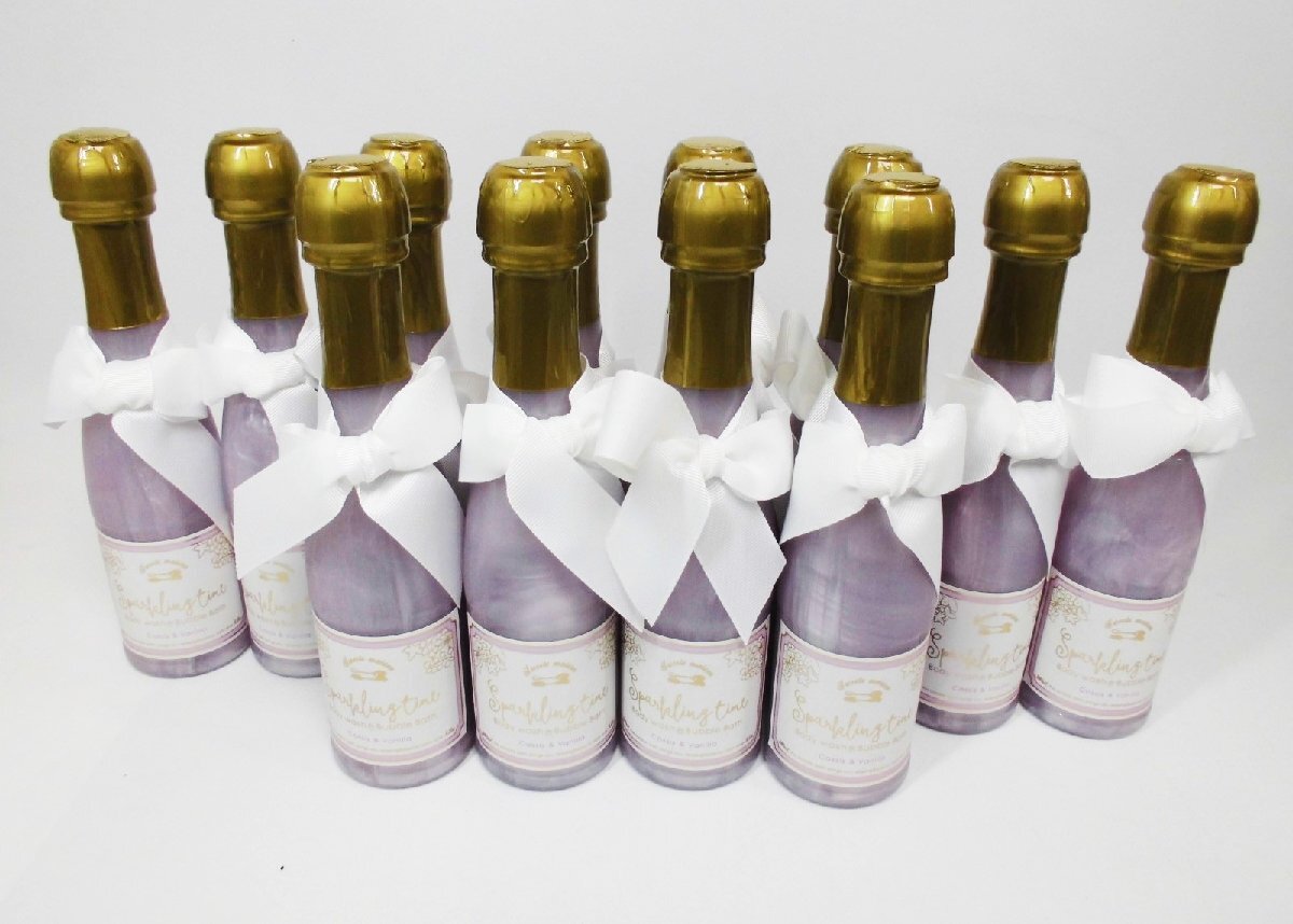 【240ml×12個セット】ノルコーポレーション 入浴剤/バブルバス スパークリングタイム(カシス&バニラの香り)新品拍卖