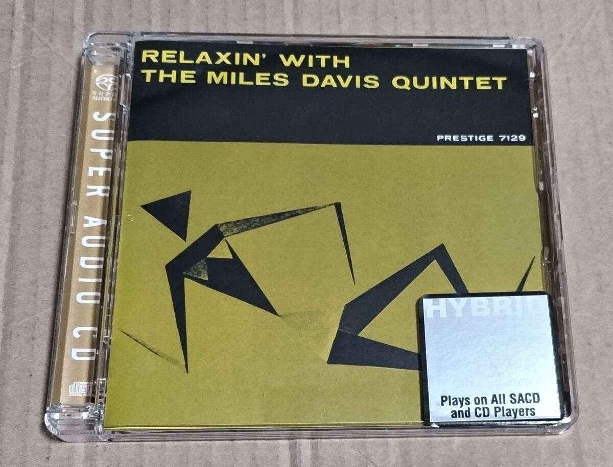 SACDハイブリッド盤「マイルス・デイヴィス:リラクシン」 輸入盤 ジョン・コルトレーン レッド・ガーランド ポール・チェンバース拍卖