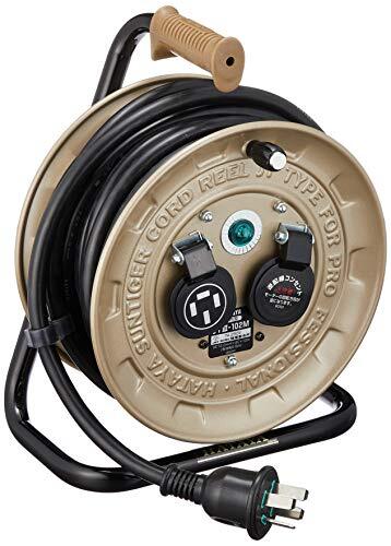 ハタヤ(HATAYA) 三相200V型コードリール コンパクトタイプ 10m 3P2個口コン(未使用・未開封品) (shin拍卖