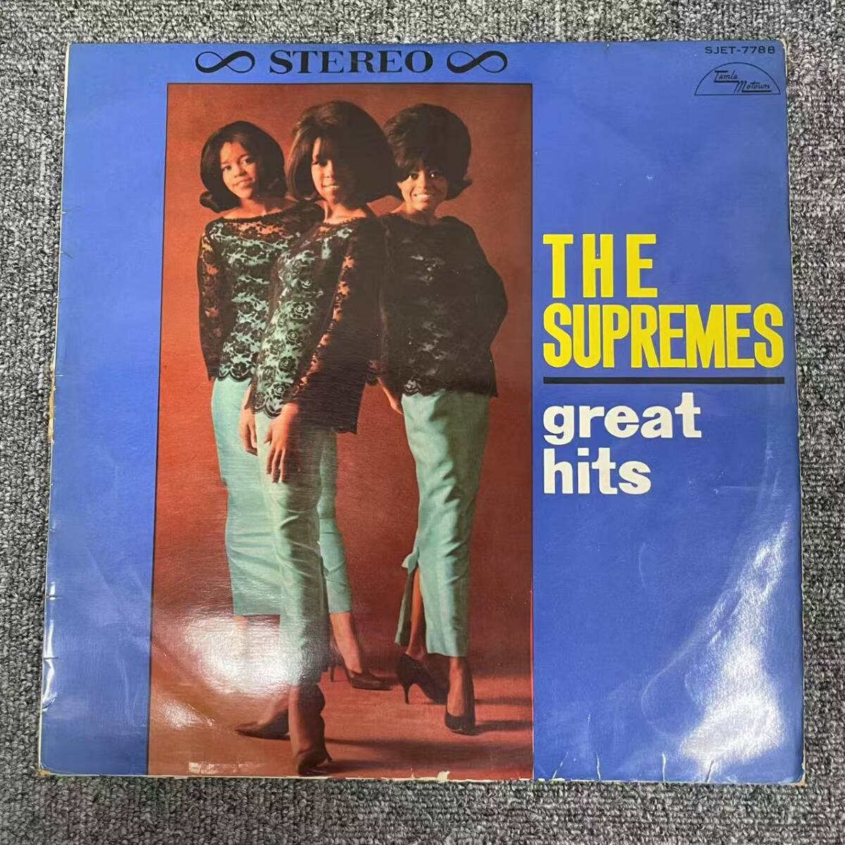 LP/ペラ シュープリームス/決定盤「これがシュープリームス」/TAMLA MOTOWN SJET-7788/NF040433拍卖