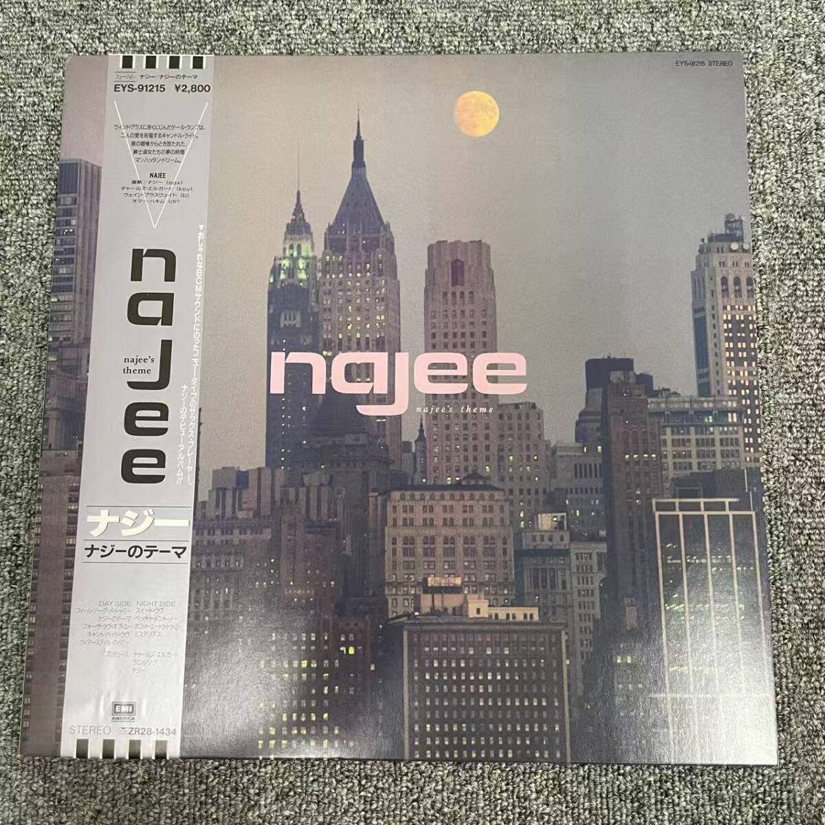 見本盤/帯/LP NAJEE ナジー ナジーのテーマ EYS-91215 帯付 見本盤/ NF042227拍卖