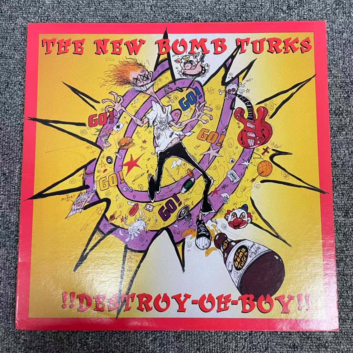 LP / NEW BOMB TURKS - !!DESTROY-OH-BOY!! Germanyオリジナル盤/ NF043003拍卖