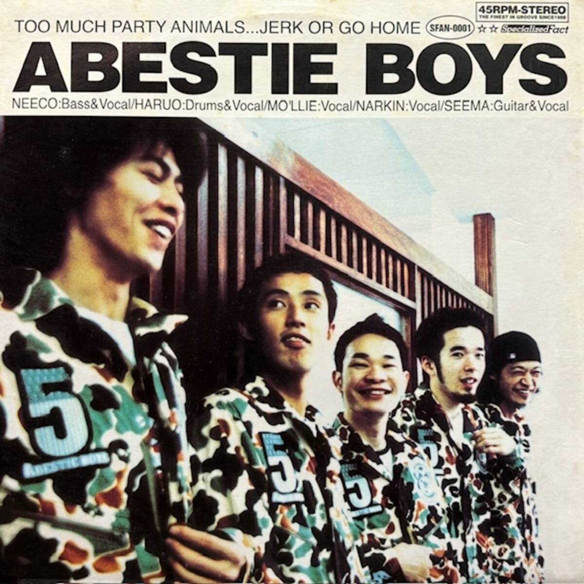 ★Abestie Boys - Too Much Party Animals...Jerk Or Go Home拍卖