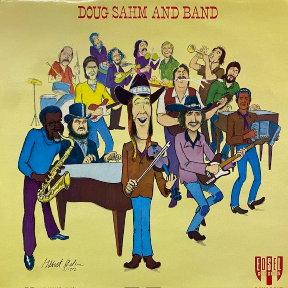 ★Doug Sahm And Band - Doug Sahm And Band(★盤面ほぼ良品!) ダグ・サーム拍卖