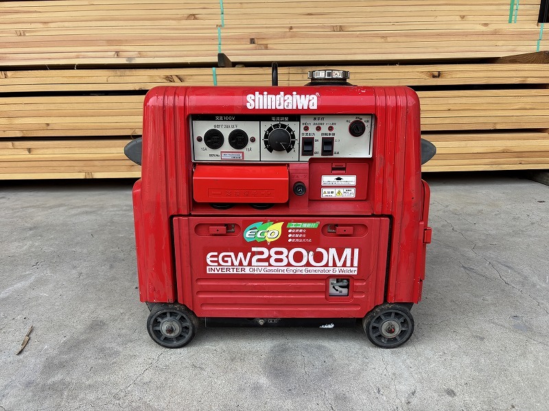 やまびこ / 新ダイワ 溶接発電機 EGW2800MI拍卖
