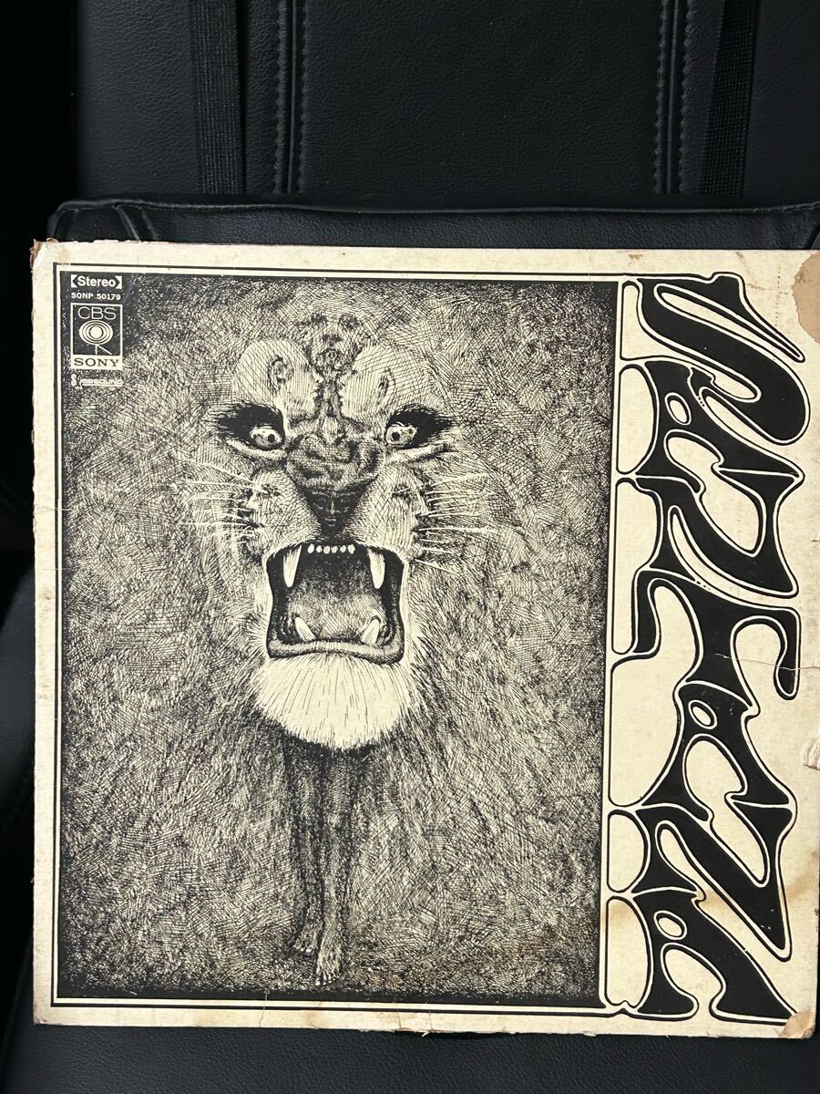 Santana レコード ライオンのイラスト拍卖