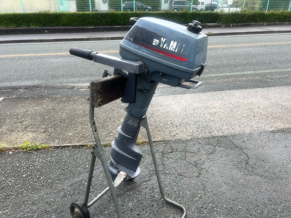 即決【4】★小型船舶用船外機★ ヤマハ YAMAHA 3AMH 6L5-L 6L5 L足 3馬力 小型船舶 船外機拍卖