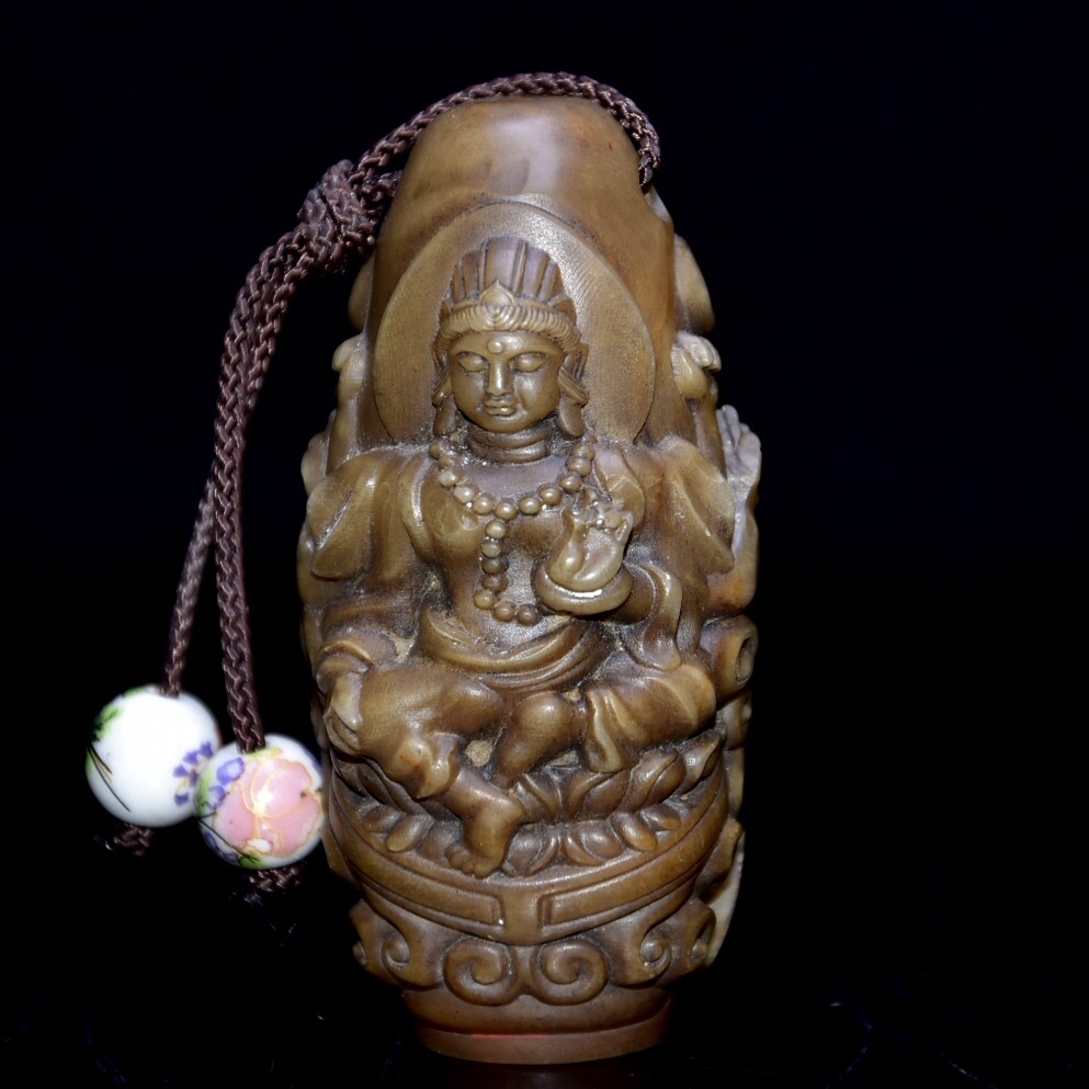 唐物 清 老寿山石 印章 原石原色 天然石 手彫 篆刻 古印材 中国美術品 時代物 D64拍卖