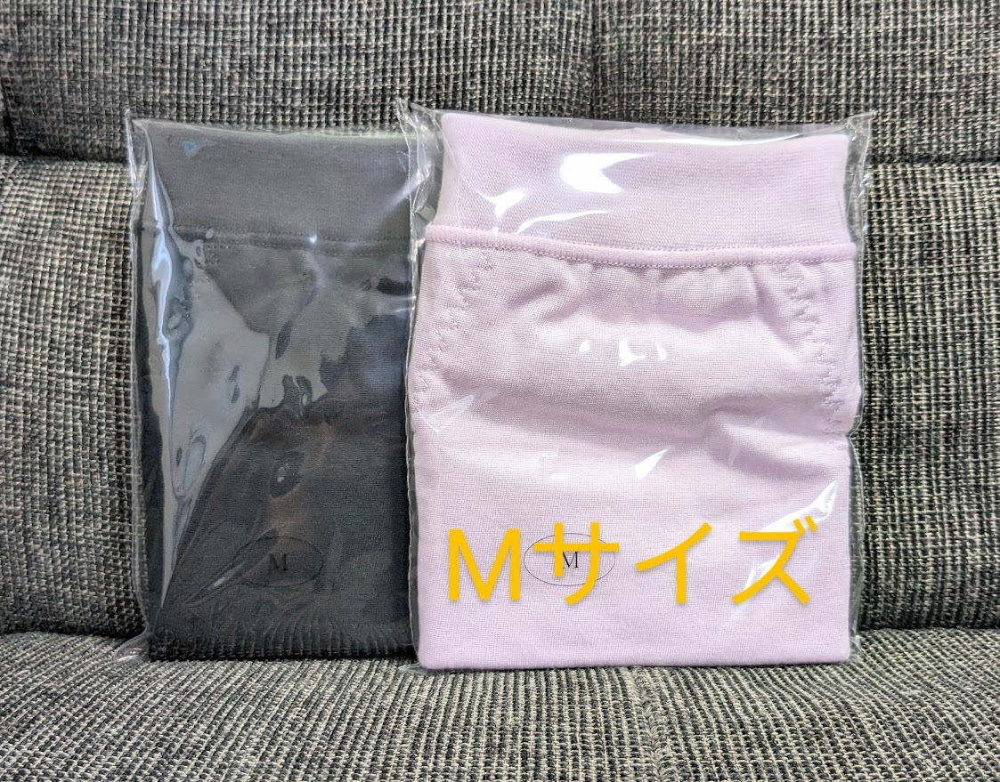 シャルレ◆サニタリーショーツ Mサイズ ブラック&ライラック ID043◆新品拍卖