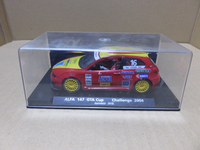 ☆中古 スロットカー フライ アルファロメオ 147 黄 1/32拍卖