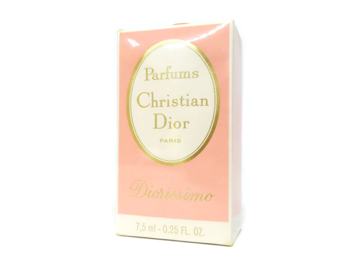 27553 未開封 Christian Dior クリスチャンディオール Diorissimo ディオリッシモ ミニボトル 香水 7.5ml フランス製 フレグランス拍卖