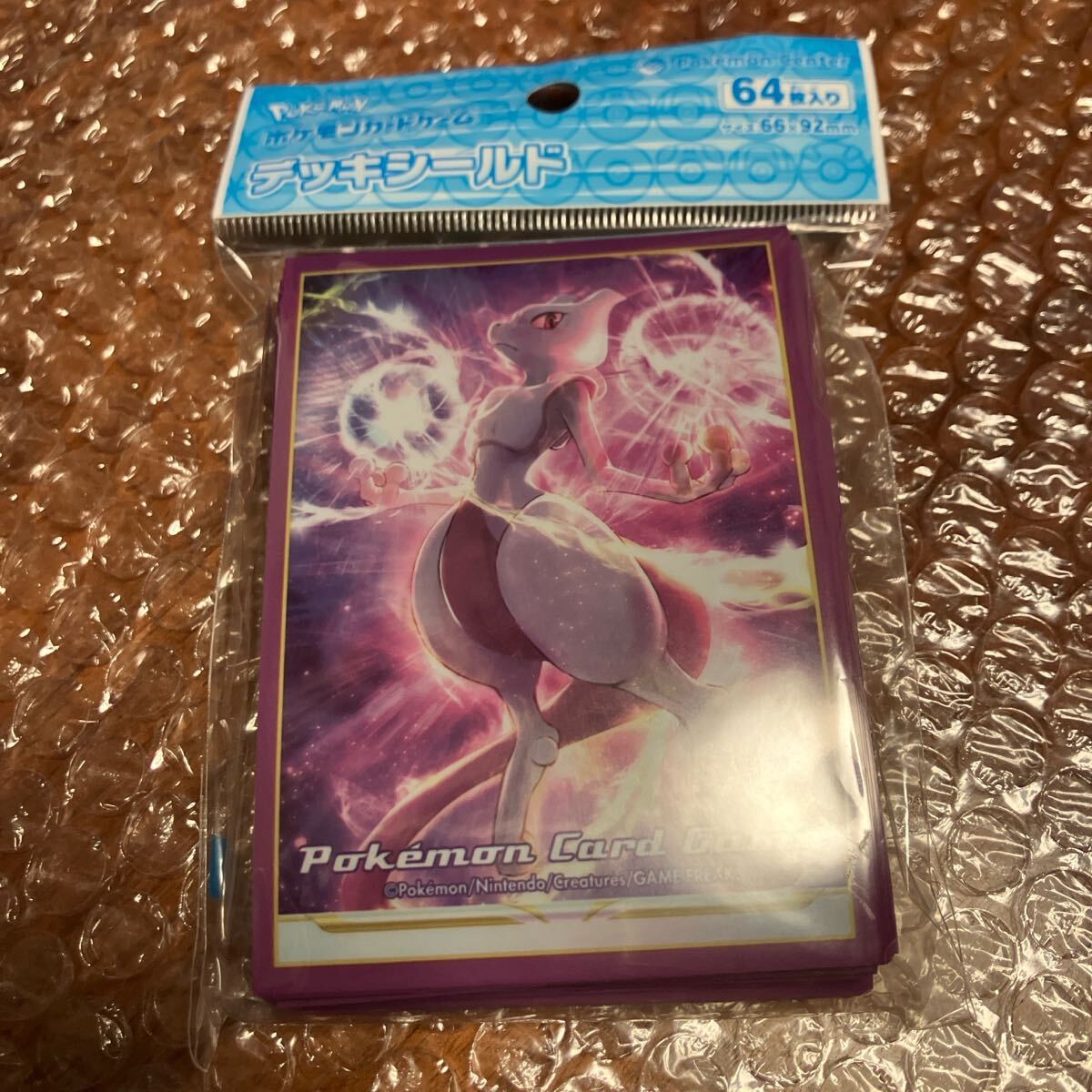 ポケモン デッキシールド スリーブ ミュウツー 新品 プレゼント ポケモンカードゲーム拍卖