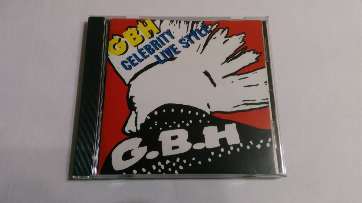 送料込 GBH - CELEBRITY LIVE STYLE☆Varukers Broken Bones Chaos UK Disorder Exploited Discharge 拍卖