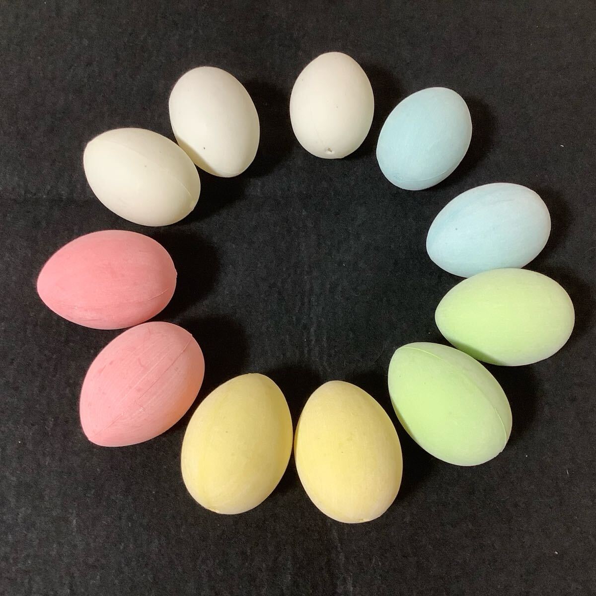 復活祭たまご イースターエッグ カラフルタマゴ ハンドメイド材料 11個拍卖