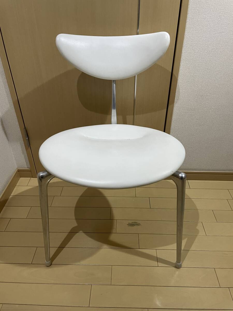 ADAL Link Chair リンクチェア 白 3本脚 4脚セットLA-1K 美品拍卖