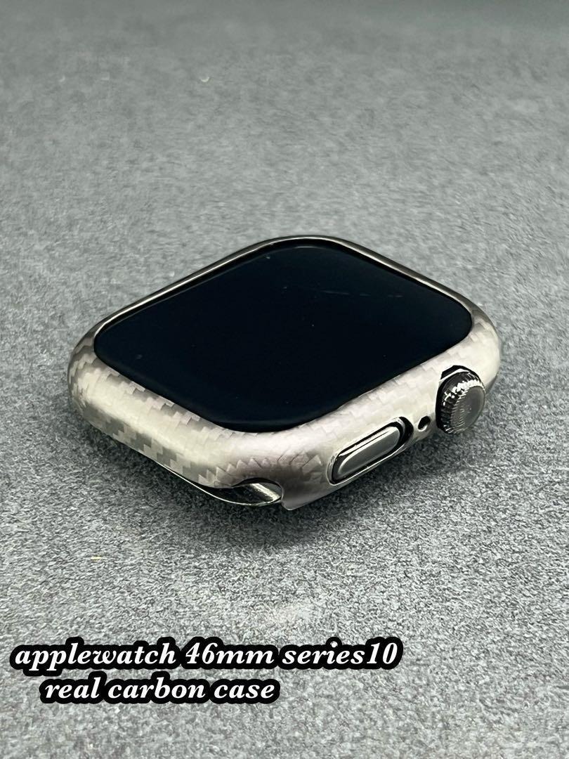 46mm シリーズ10 リアル カーボン ケース アップルウォッチ拍卖
