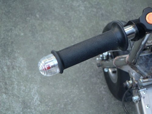 バーエンドウインカー12V、10w電球タイプクリアー2個1set☆ZOOMズームエンジニアリング製拍卖