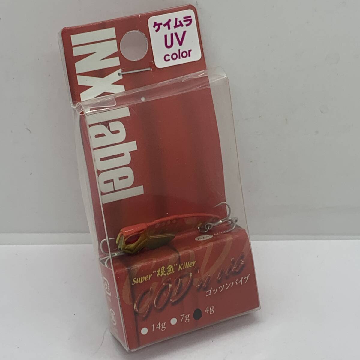 I-93589 インクスレーベル ゴッツンバイブ タイニー 4.3g アカグリンキン拍卖