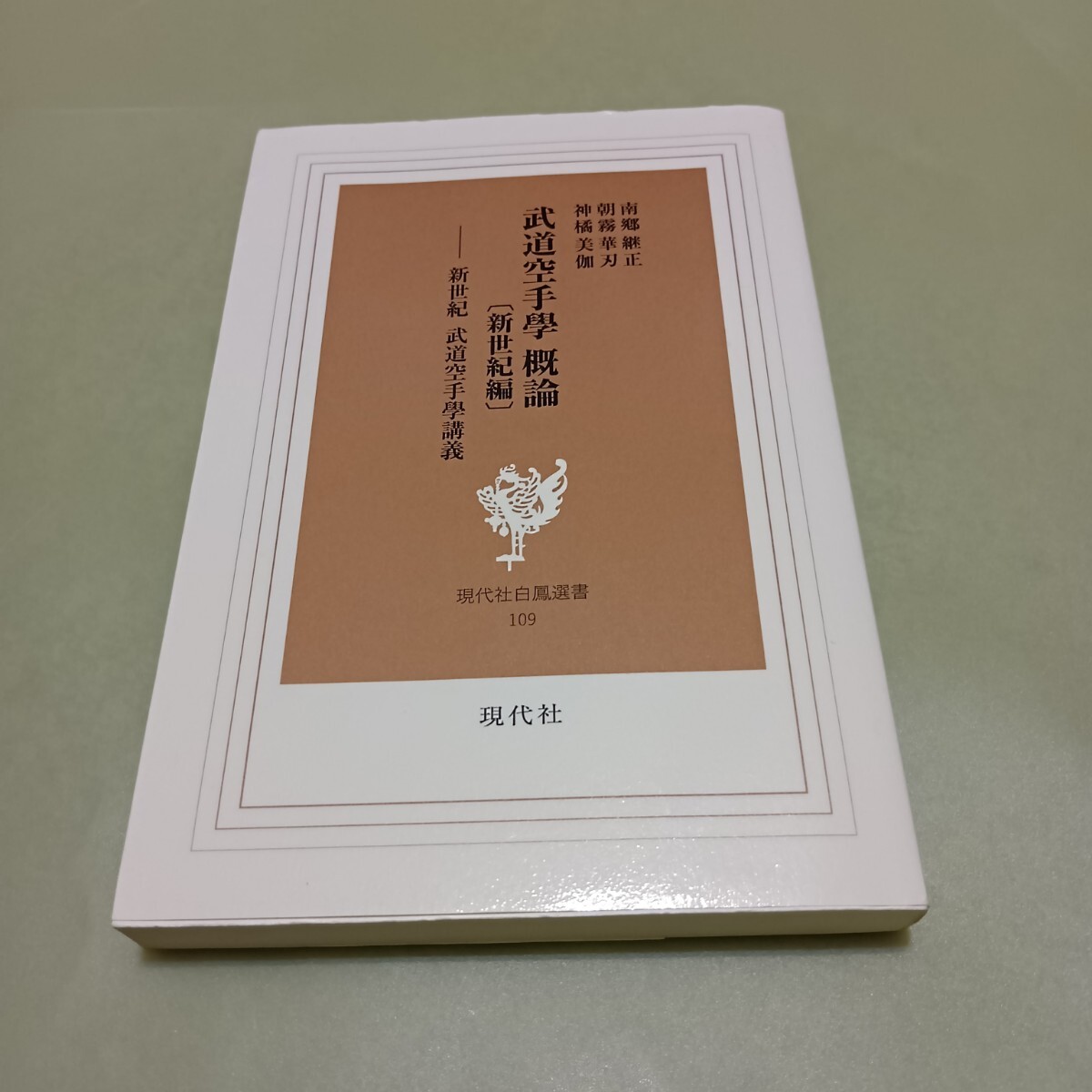武道空手學概論 新世紀編: 新世紀武道空手學講義 (現代社白鳳選書 109)拍卖