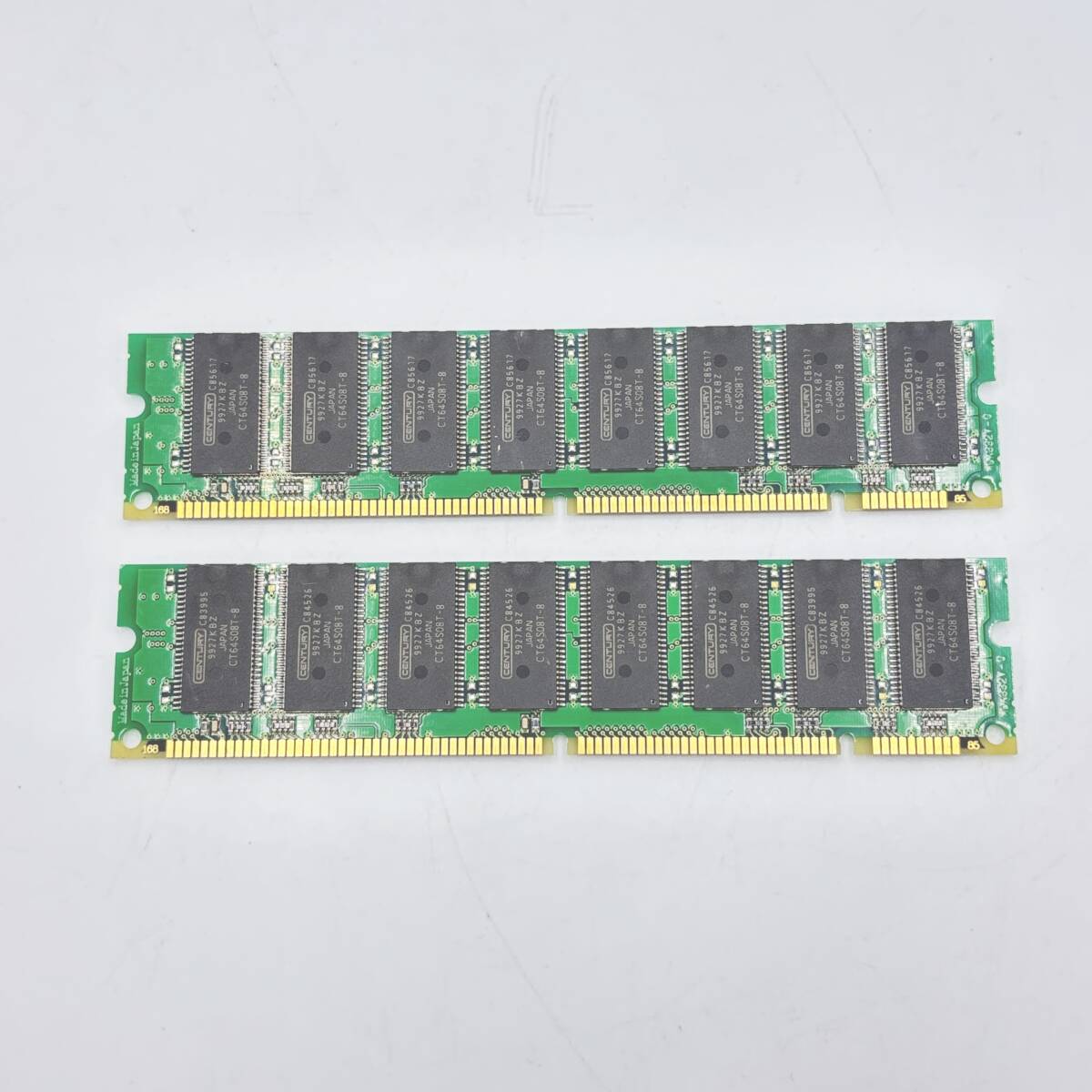 CENTURY HM143R2 DIMM (PC100? PC133? 容量 不明) x 2枚組 メモリ ジャンク品 04522599拍卖