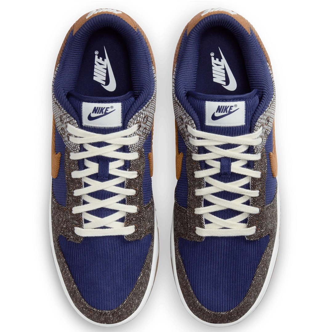 ■ナイキ ダンク ロウ プレミアム ミッドナイトネイビー/エールブラウン 新品 27.0cm US9 NIKE DUNK LOW PRM FQ8746-410拍卖