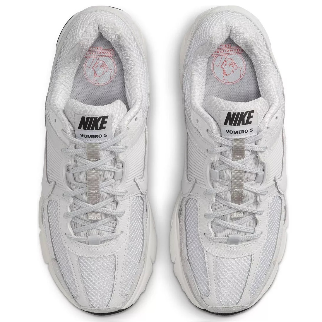 ■ナイキ ウィメンズ ズーム ボメロ 5 ホワイト/バストグレー/ブラック/セイル 新品 28.0cm US11 NIKE WMNS ZOOM VOMERO 5 FQ7079-100拍卖