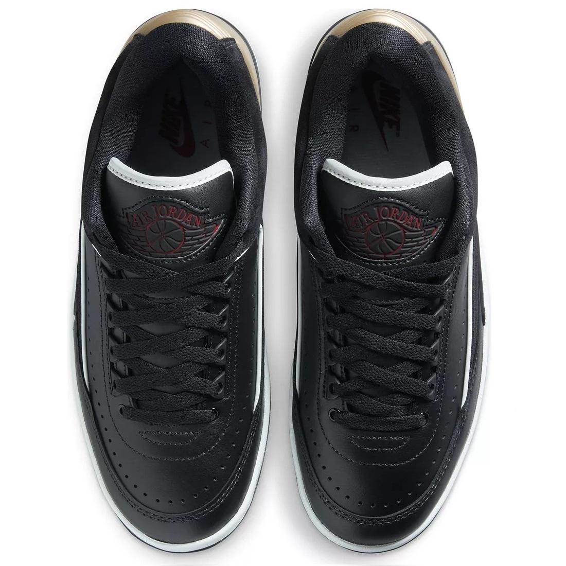 ■ナイキ ウィメンズ エア ジョーダン 2 レトロ ロウ ブラック/ゴールド 新品 27.0cm US10 WMNS AIR JORAN 2 RETRO LOW DX4401-001拍卖