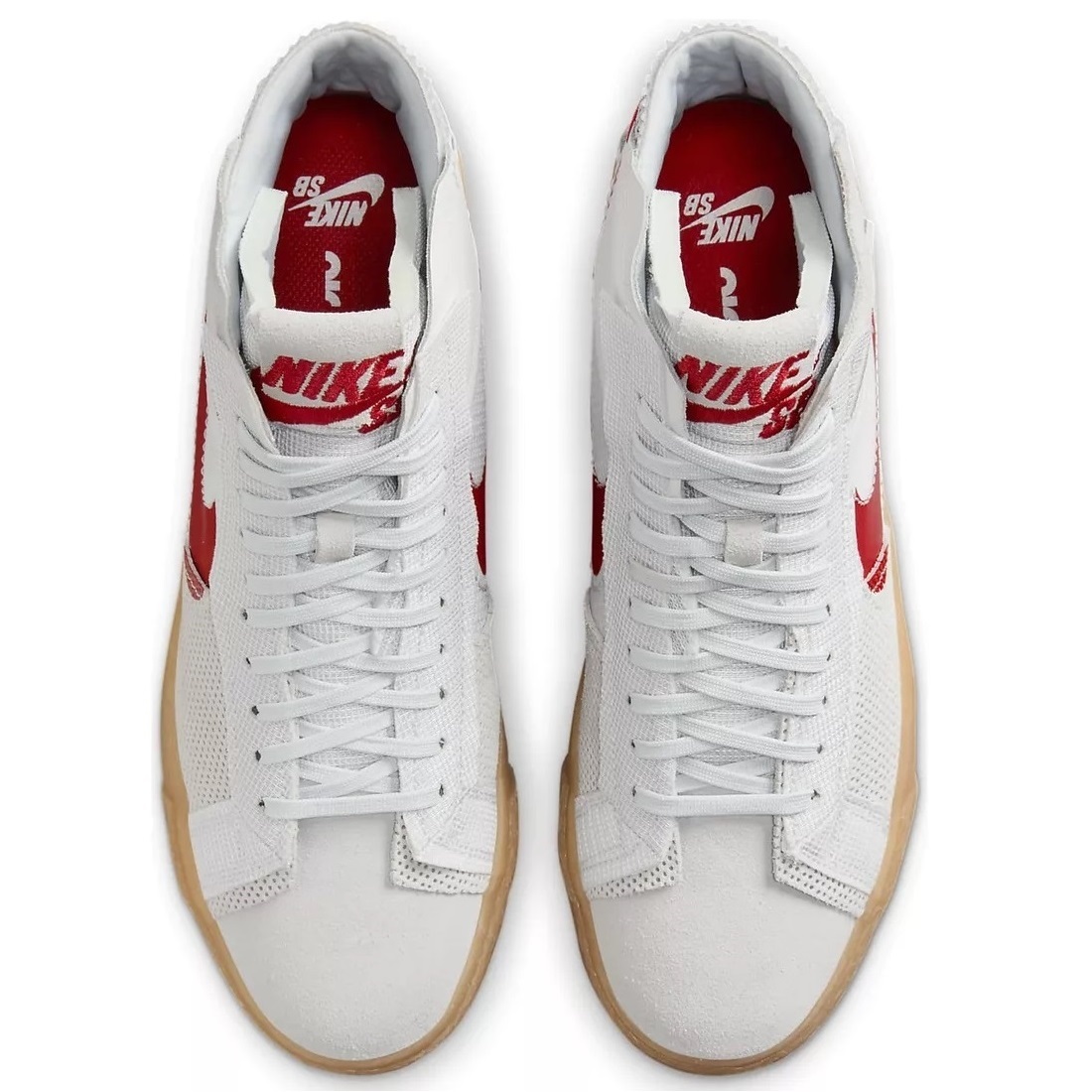 ■ナイキ SB ズーム ブレーザー ミッド プレミアム サミットホワイト/ユニバーシティーレッド 28.0cm US10 SB ZOOM BLAZER MID FD5113-100拍卖