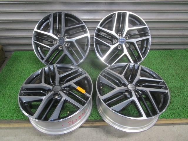 エクストレイル DBA-T32 純正 アルミホイール 19インチ 7J 5穴 4本 D0300-1A39A ポリッシュ ガンメタ WWW /42679拍卖